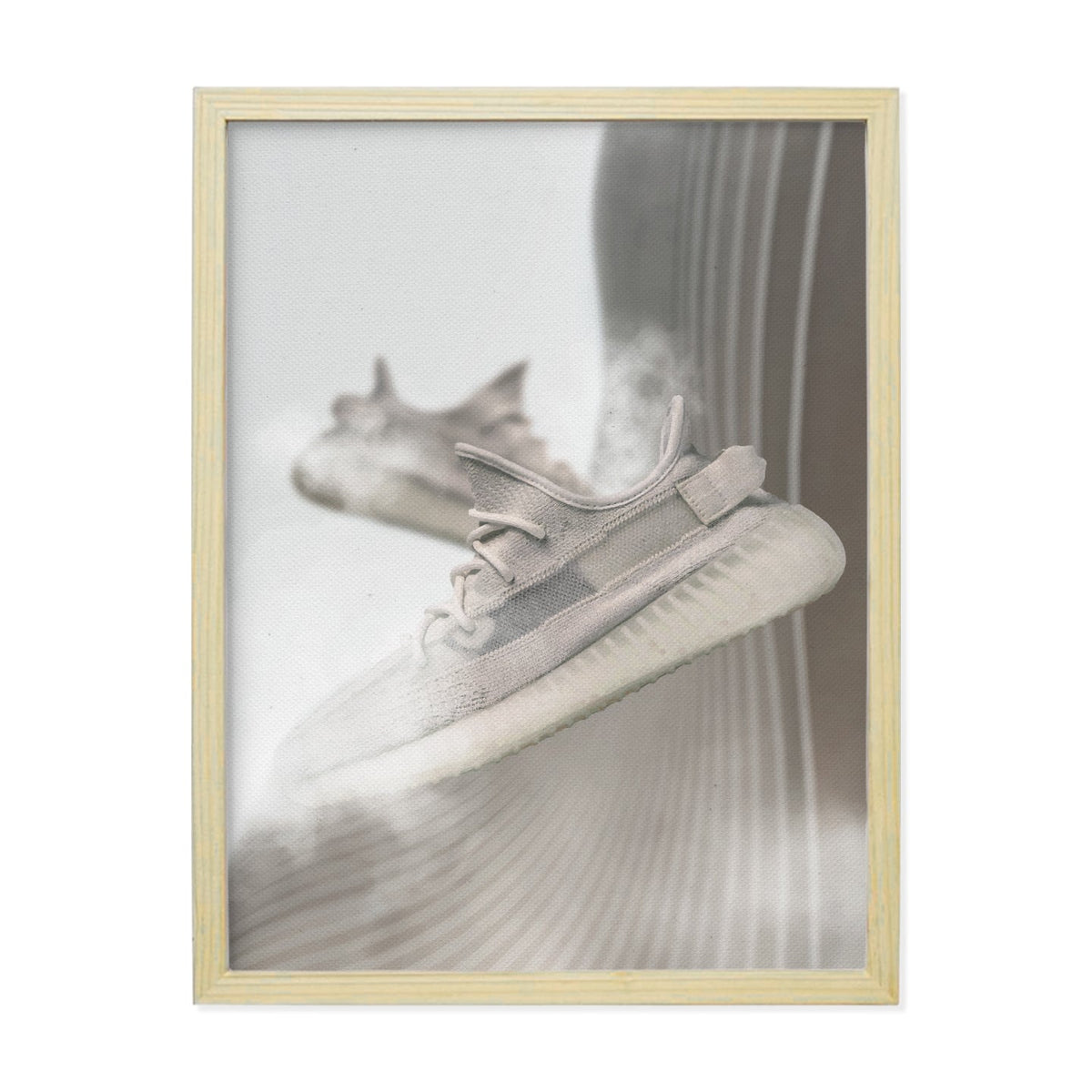 Canvas print Yeezy Boost 350 v2 Bone White