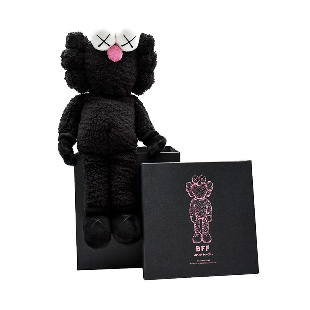 KAWS BFF Plush Toy Black