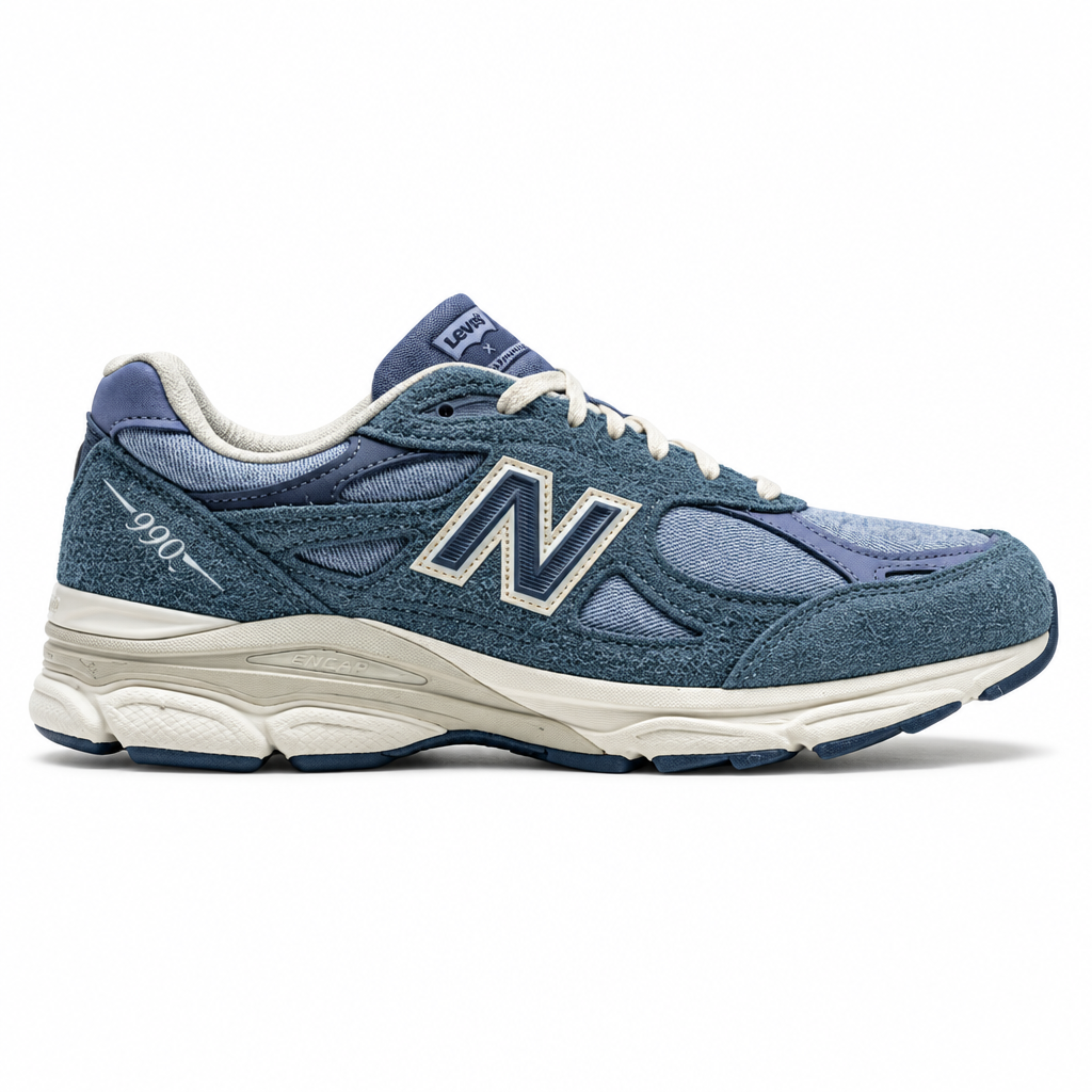 Levi's x New Balance 990 v3 Blue