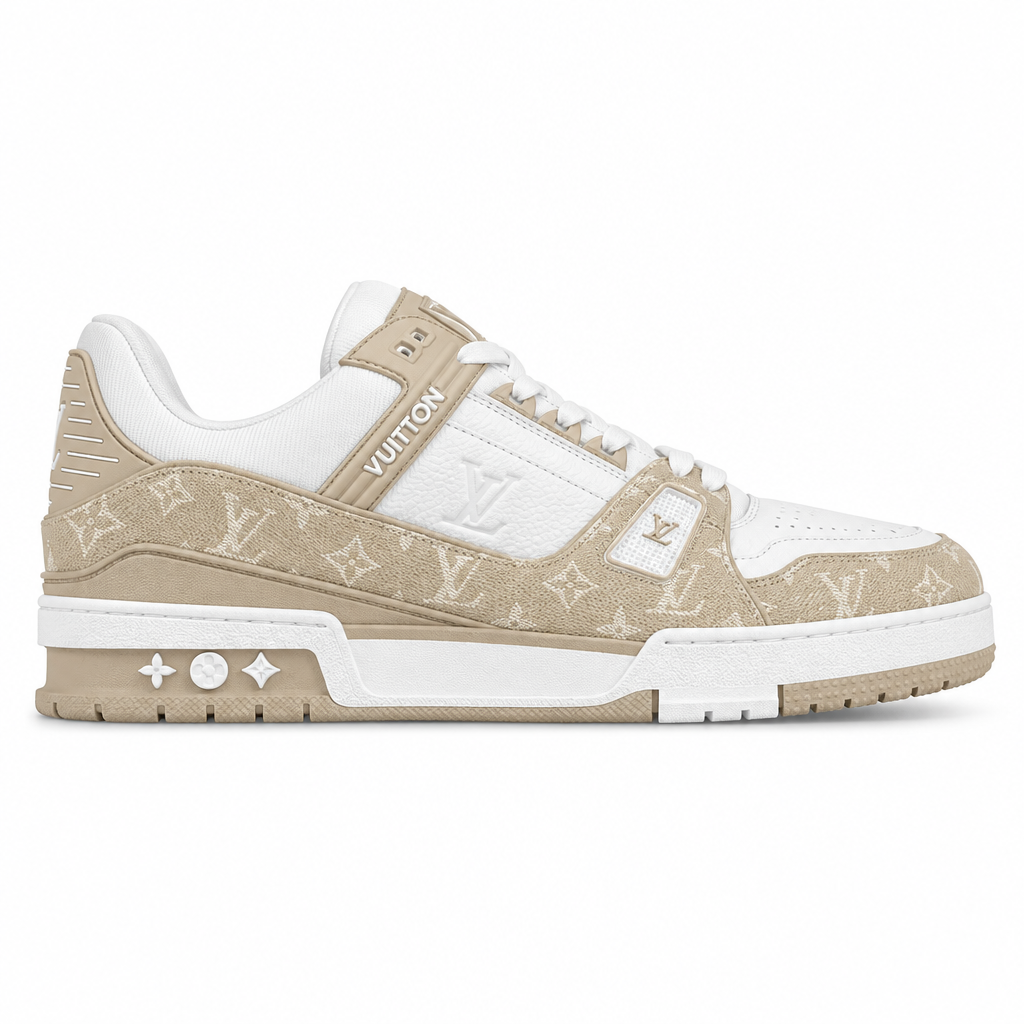 Louis Vuitton LV Trainer Monogram Beige