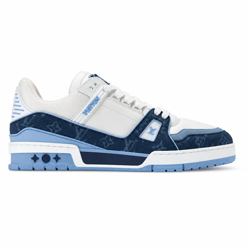 Louis Vuitton LV Trainer Monogram Marine