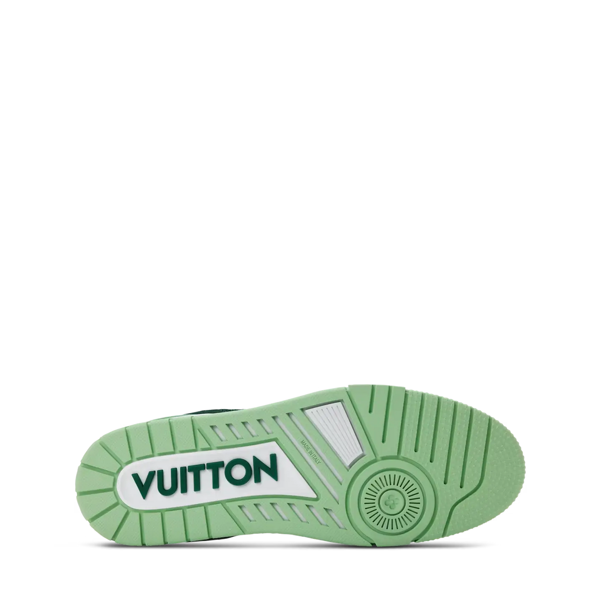 Louis Vuitton LV Trainer Monogram Denim Green