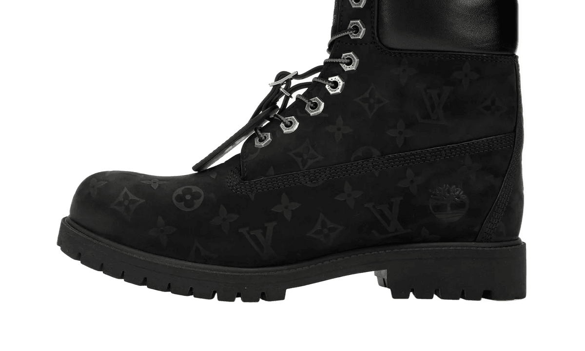 Louis Vuitton Timberland 6" Ankle Boot Black Monogram