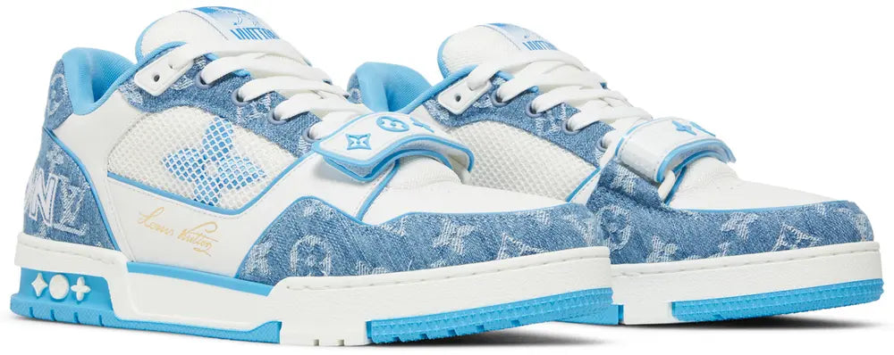 Louis Vuitton LV Trainer Monogram Denim