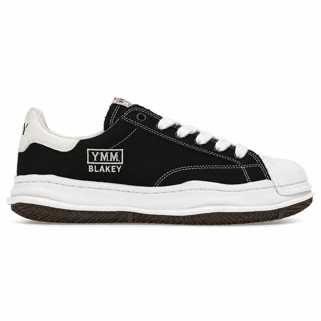 Maison Mihara Yasuhiro Blakey OG Sole Canvas Low Black
