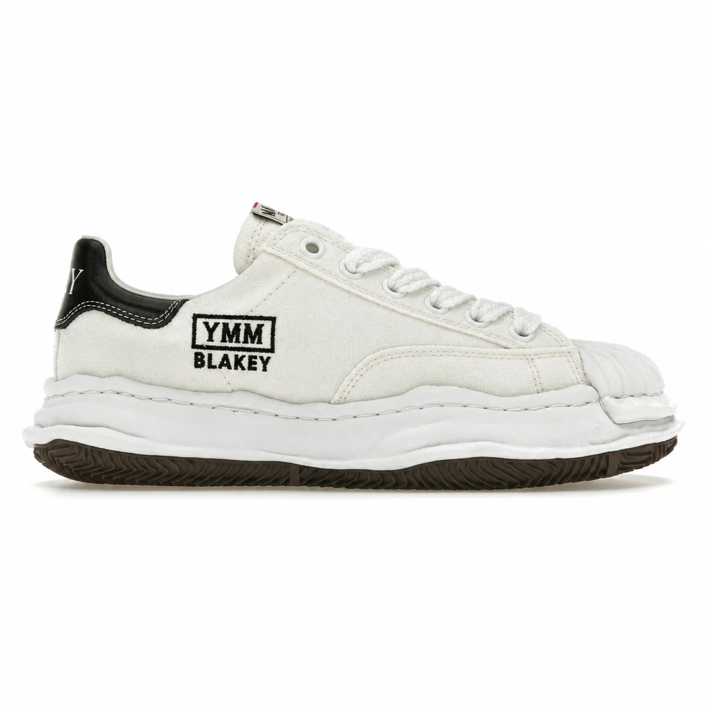 Maison Mihara Yasuhiro Blakey OG Sole Canvas Low White