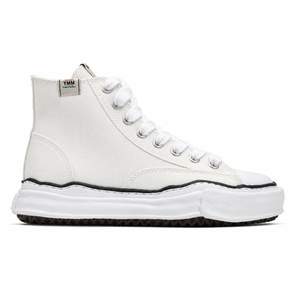 Maison Mihara Yasuhiro Peterson OG Sole Canvas High White