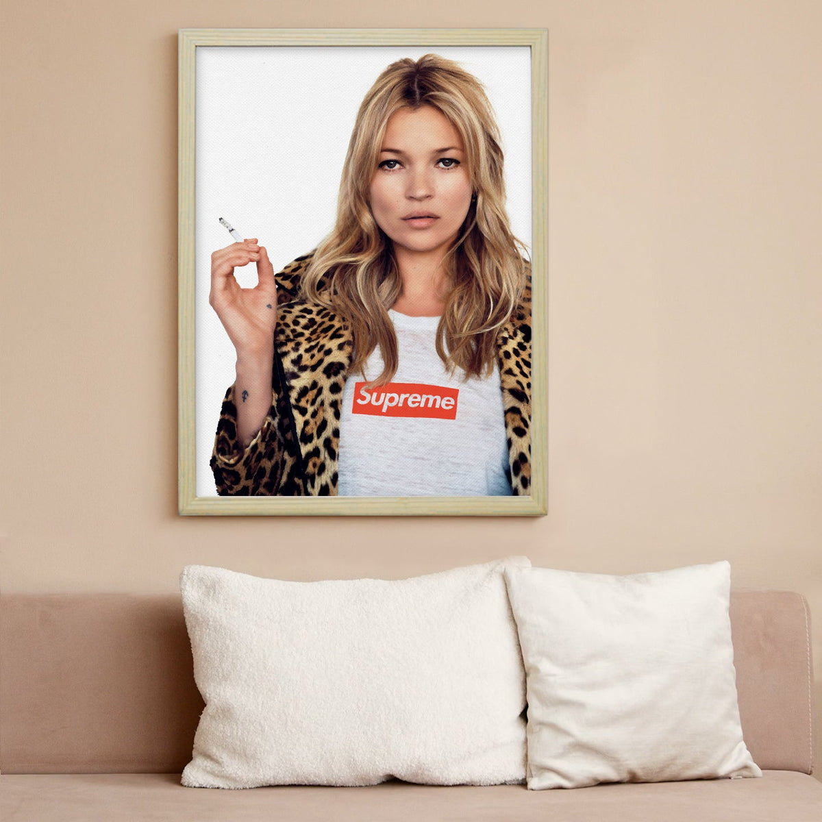 Leinwandbild Supreme Kate Moss