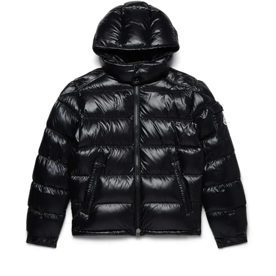 Moncler Maya Short Down Jacket Black