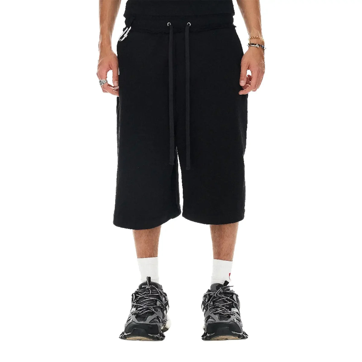 MSC DESIGN Long Shorts Black