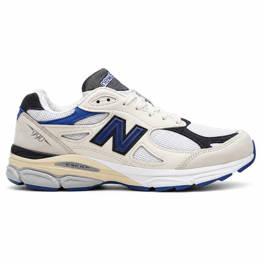 New Balance 990V3 - Made In USA Cream Blue