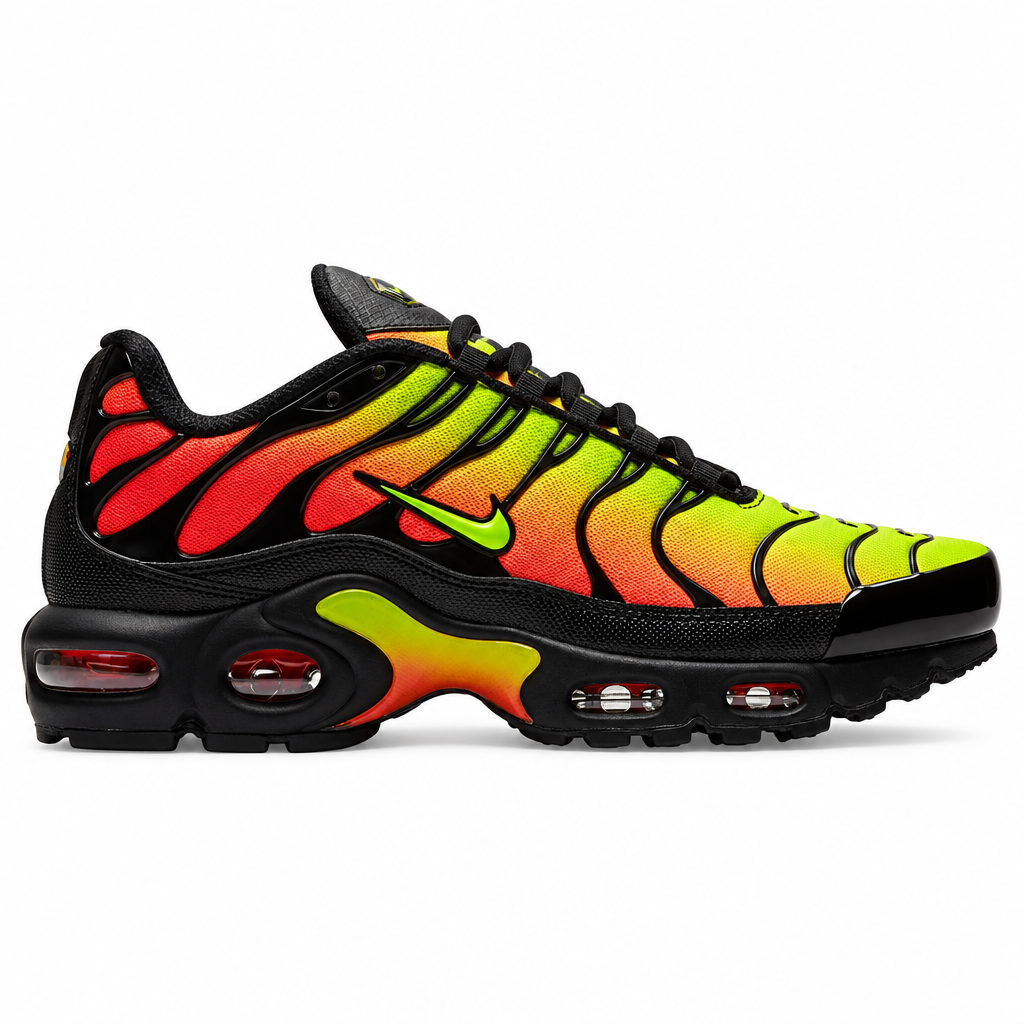 Nike Air Max Plus Black Volt Solar Red (Women's)