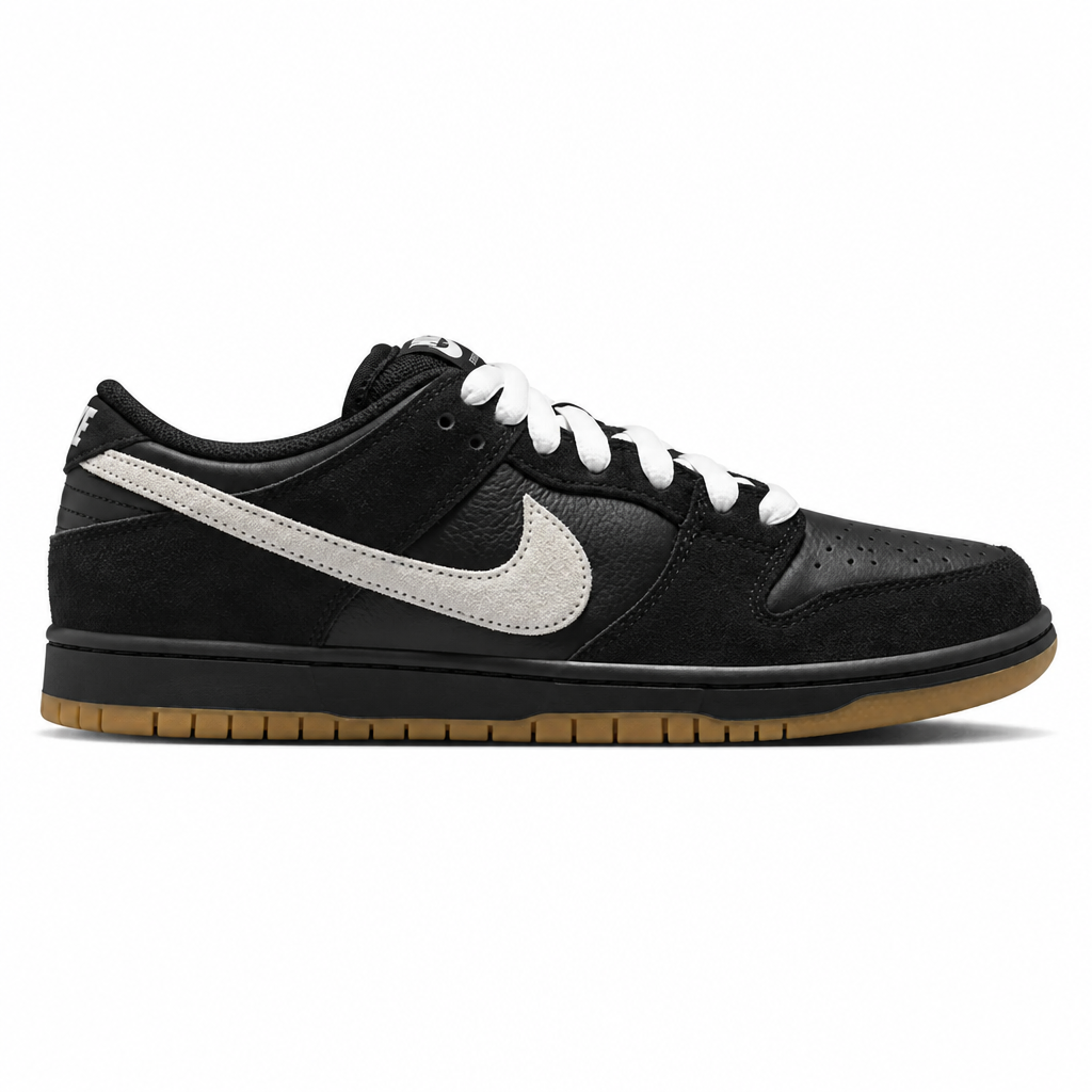 Nike Dunk Low Pro SB Black White Gum