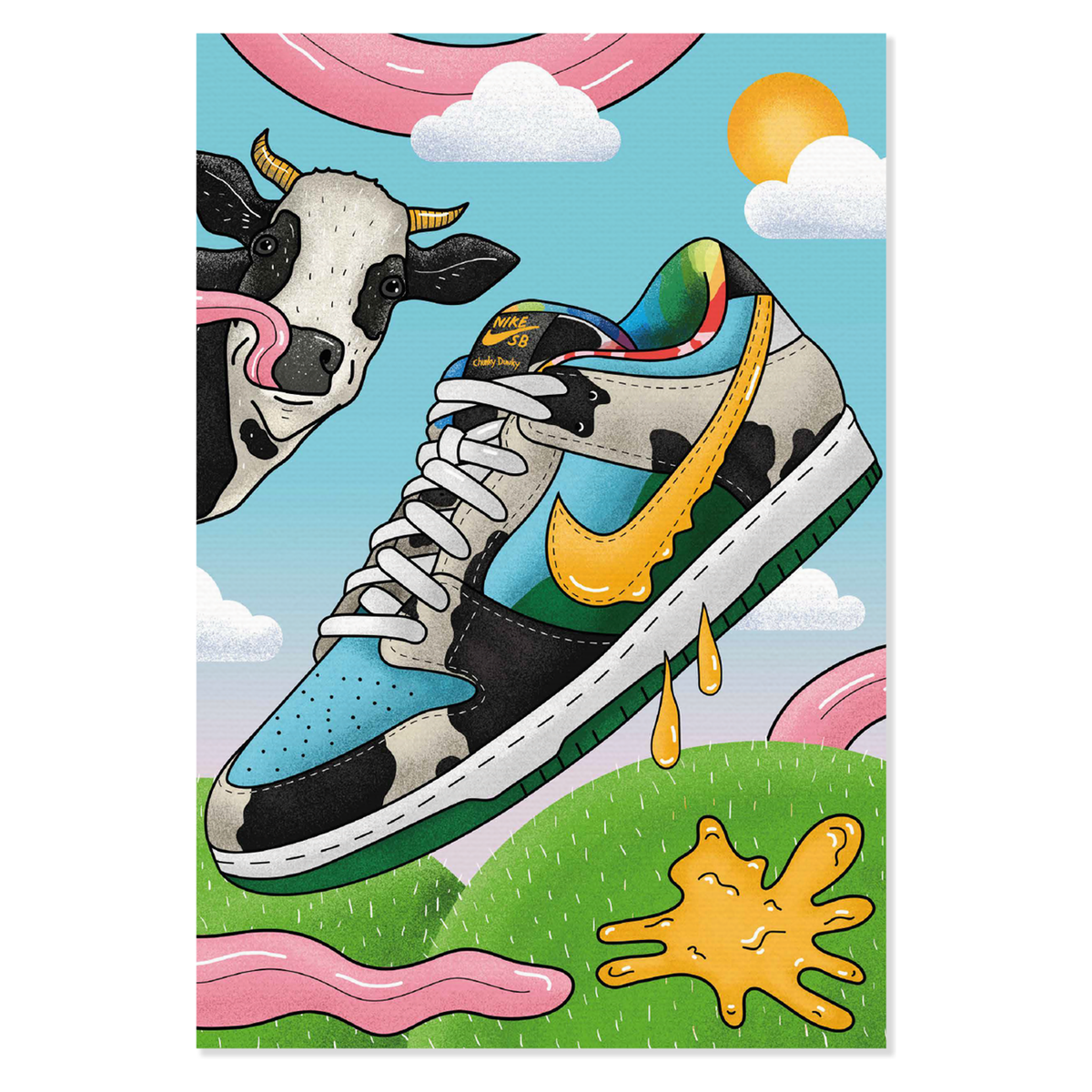 Obraz na płótnie Nike Chunky Dunky