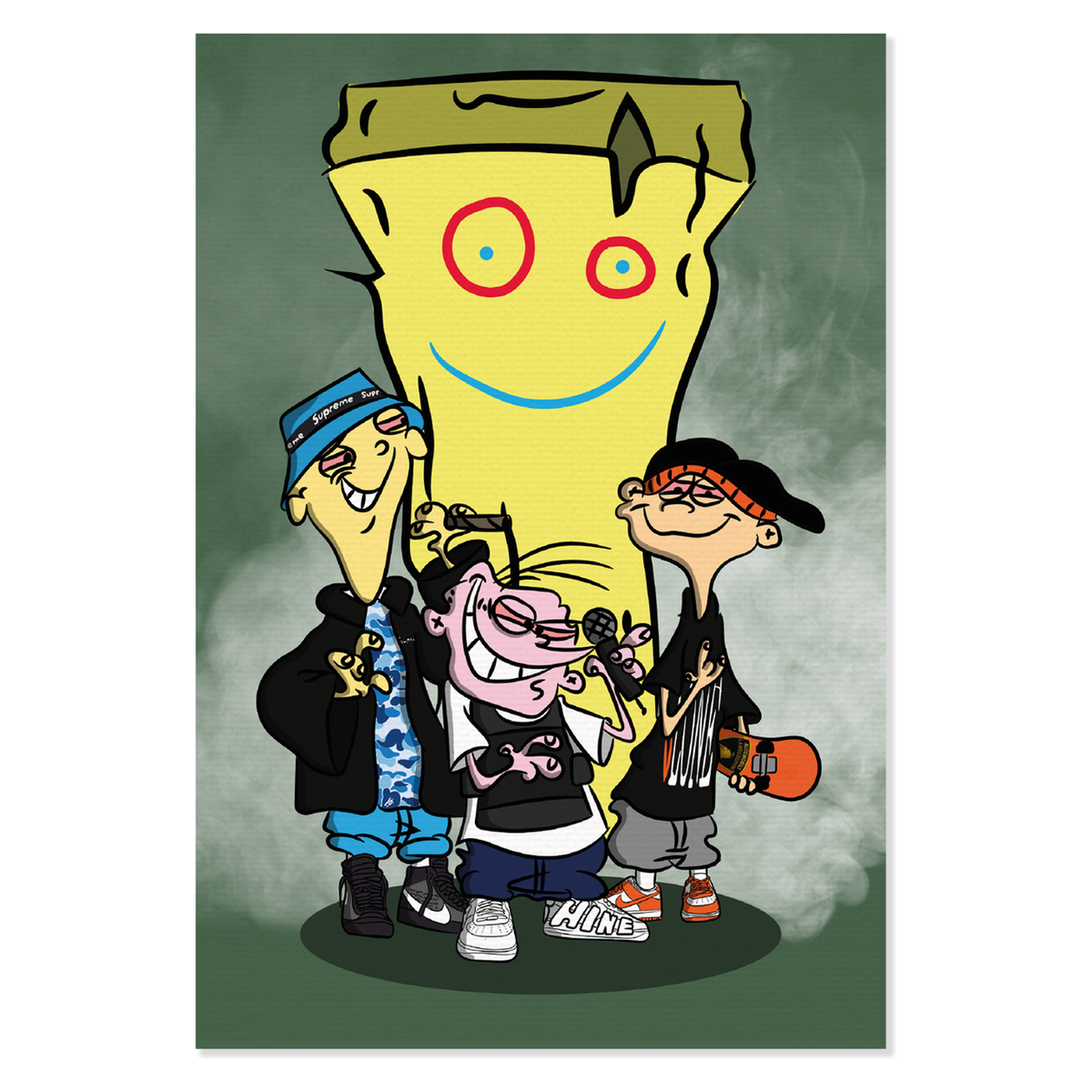 Obraz na płótnie Ed, Edd & Eddy Cartoon