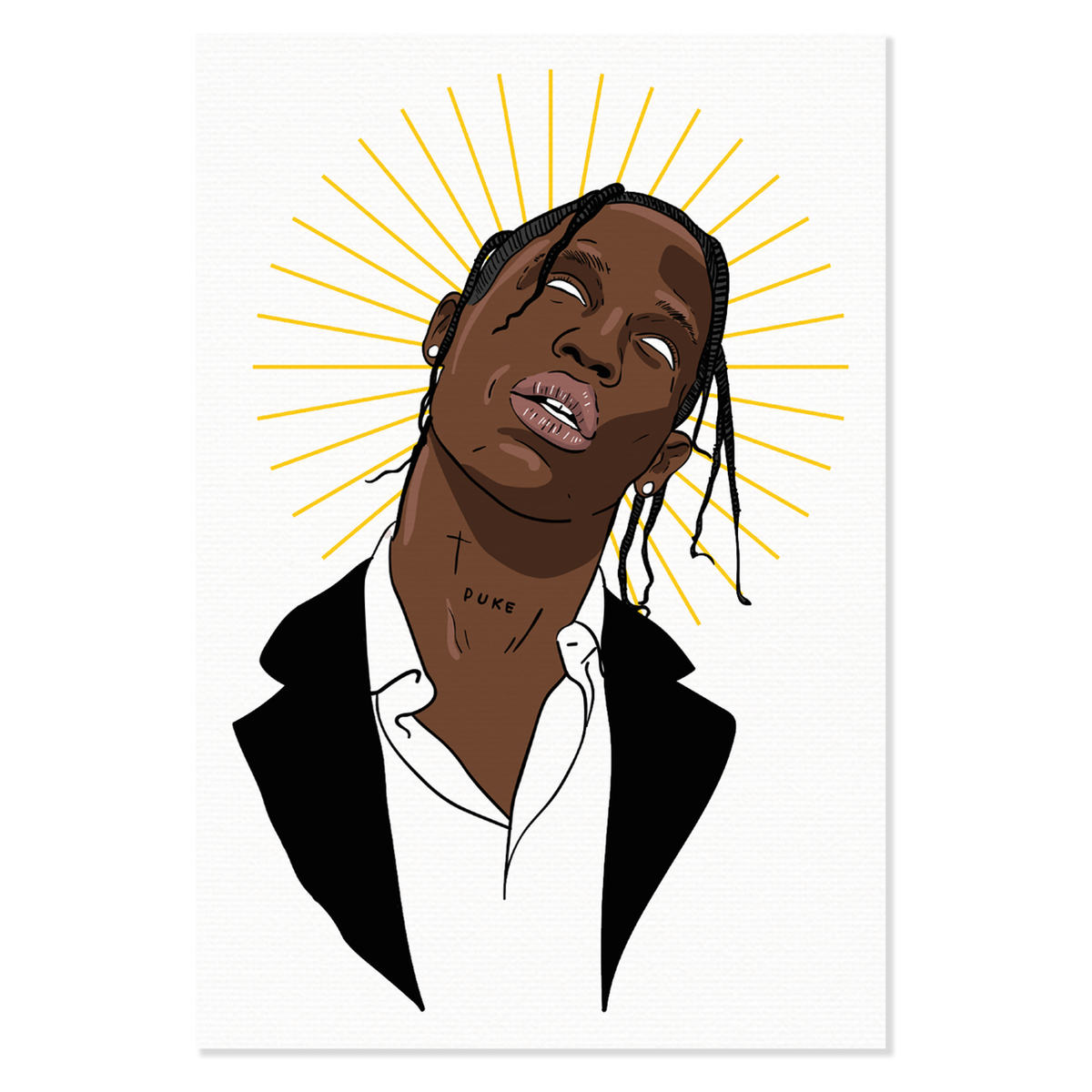 Canvas print Travis Scott