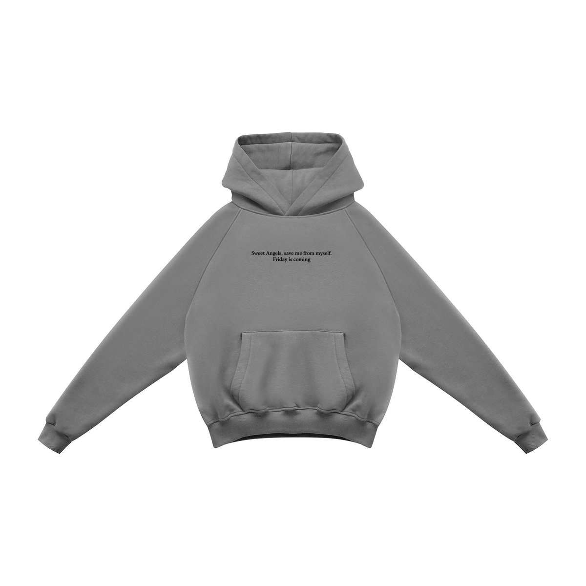 Oddity Angels Hoodie Grey