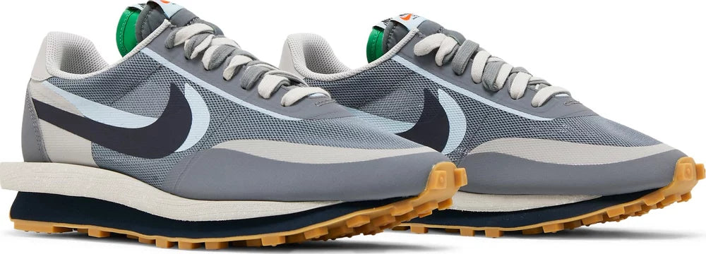 Nike LD Waffle sacai CLOT Kiss of Death 2 Cool Grey