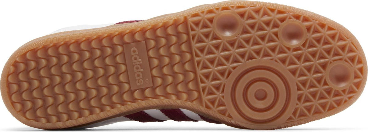 Sporty & Rich x Samba OG White Core Burgundy