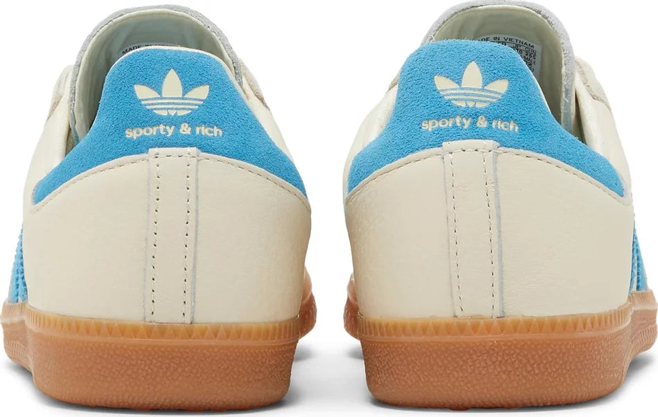 Sporty & Rich x Samba OG Cream Blue