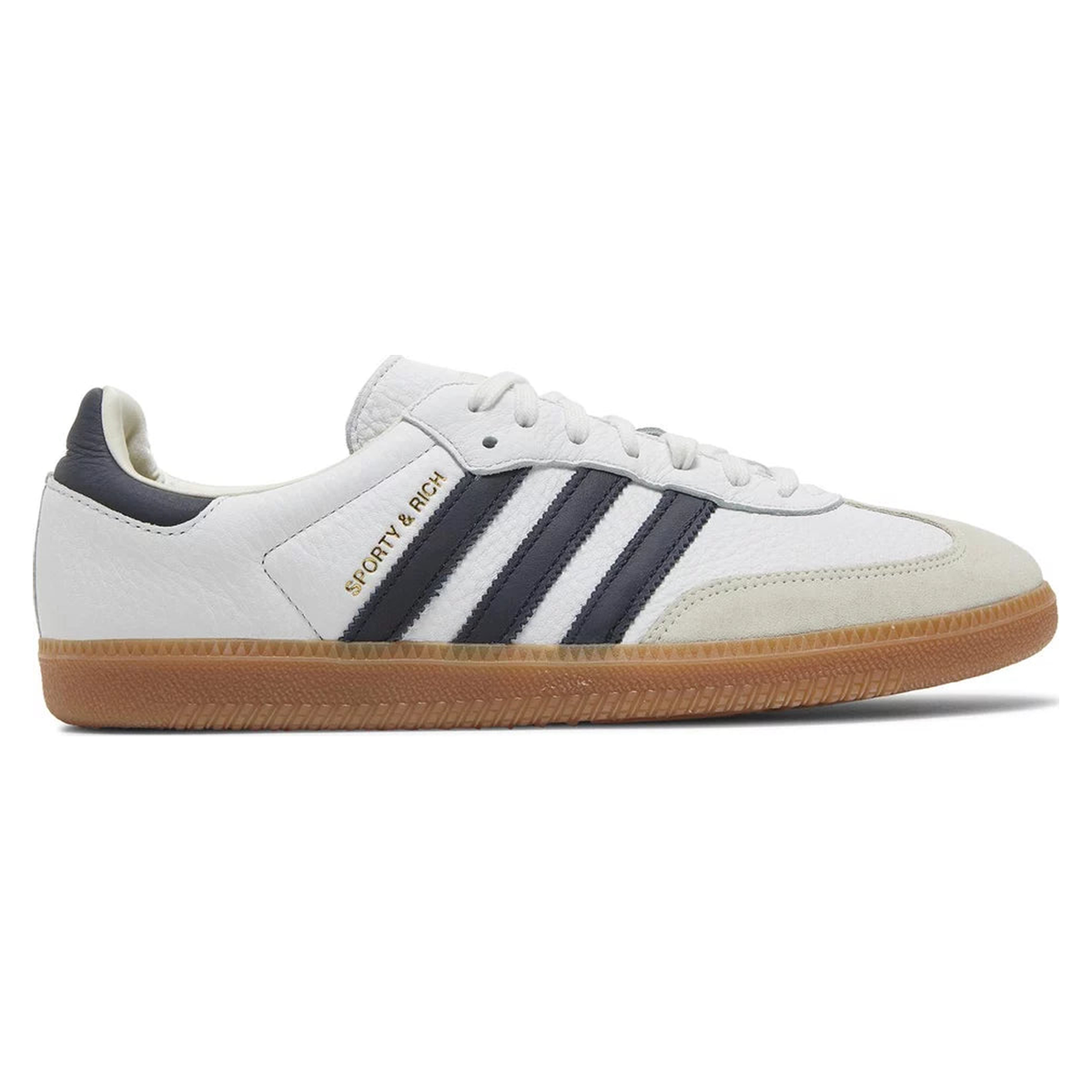 Sporty & Rich x Samba OG White Legend Ink