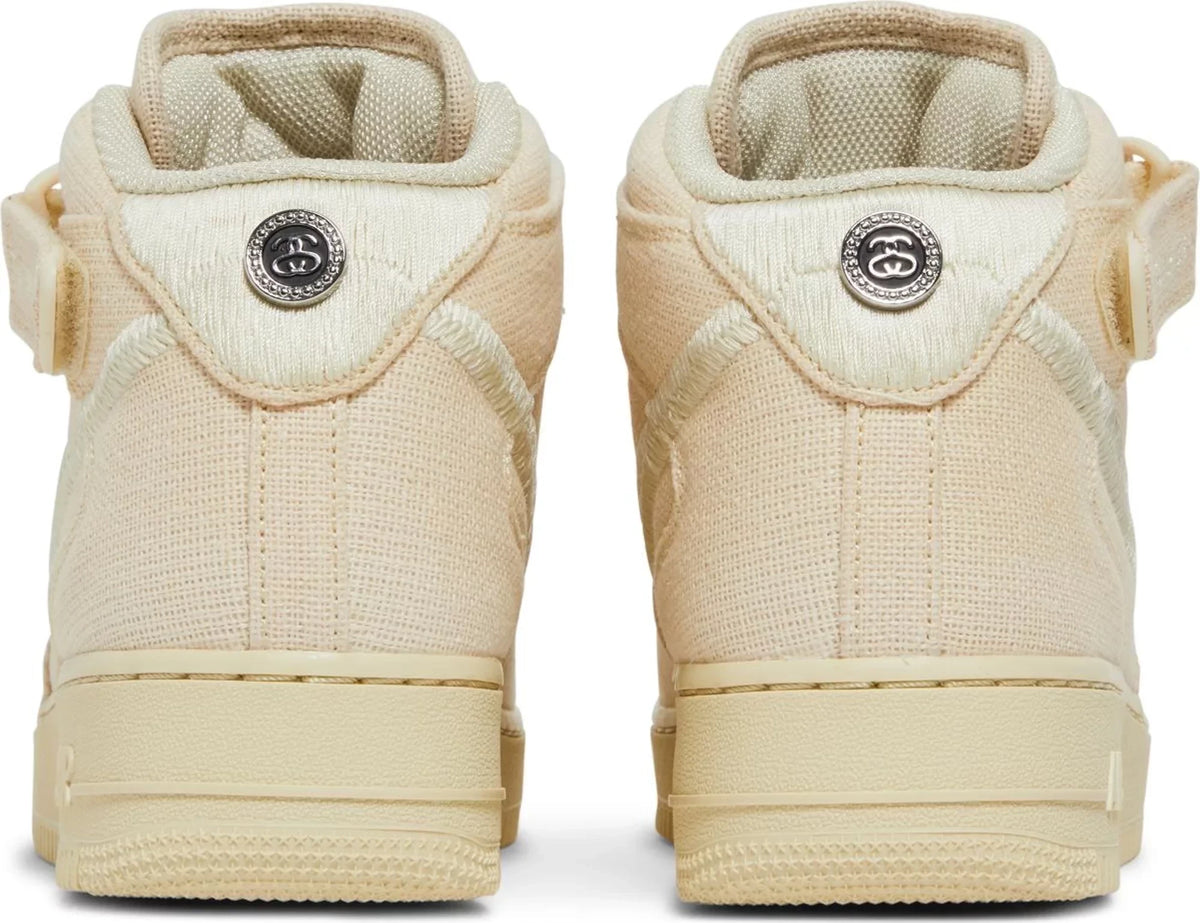 Stussy x Air Force 1 Mid Fossil
