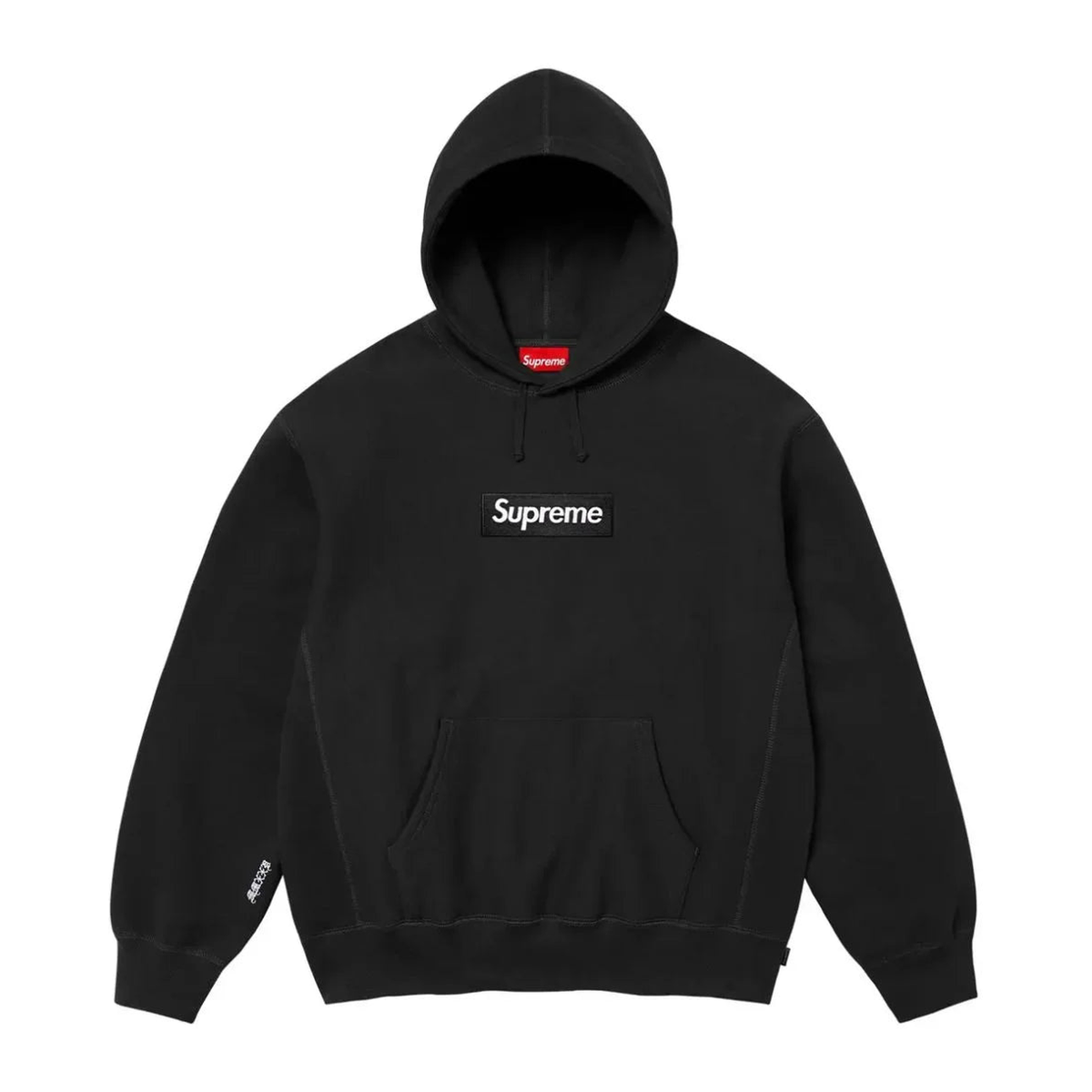 Supreme Box Logo Hooded Sweatshirt Black (FW25)