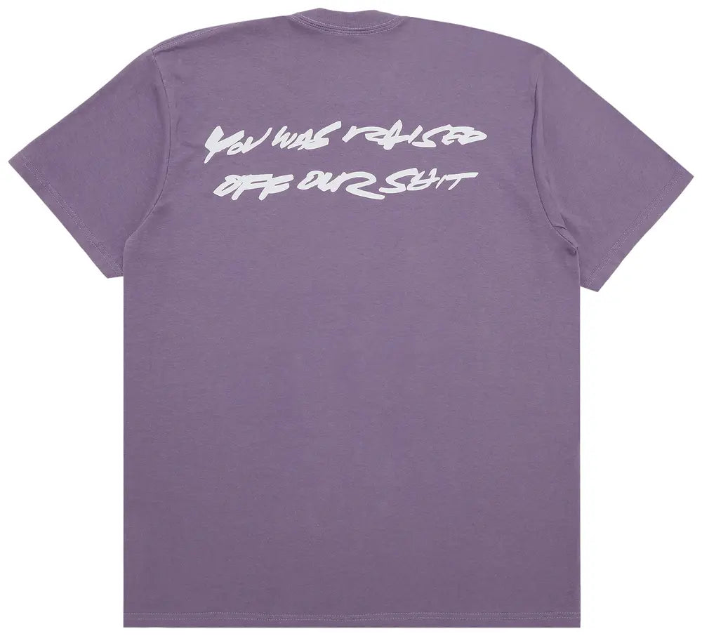 Supreme Futura Box Logo Tee Dusty Purple