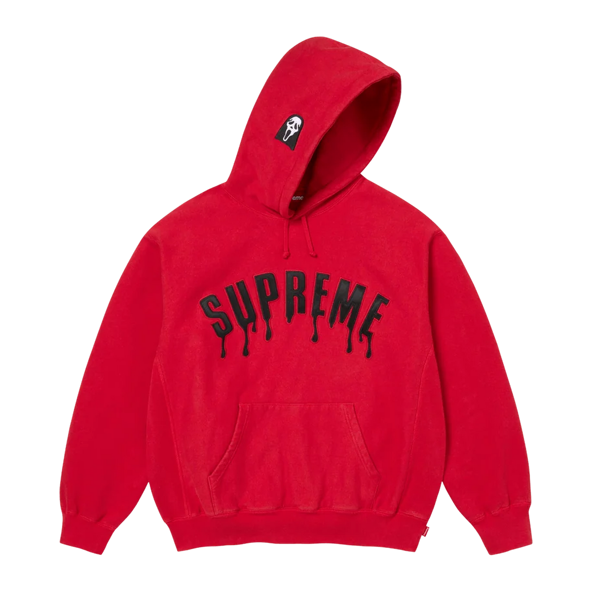 Supreme Ghostface Arc Hooded Sweatshirt 'Red'