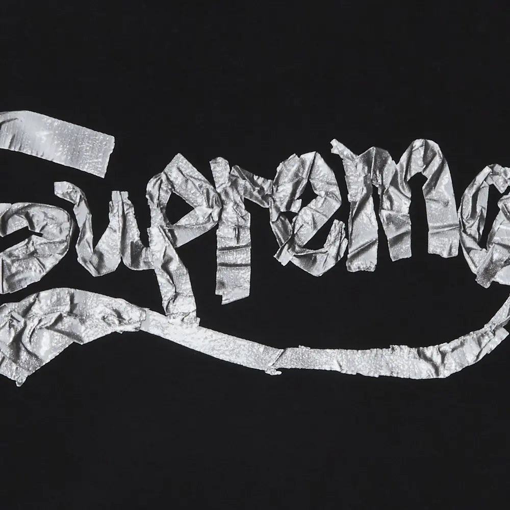 Supreme Tape Tee Black