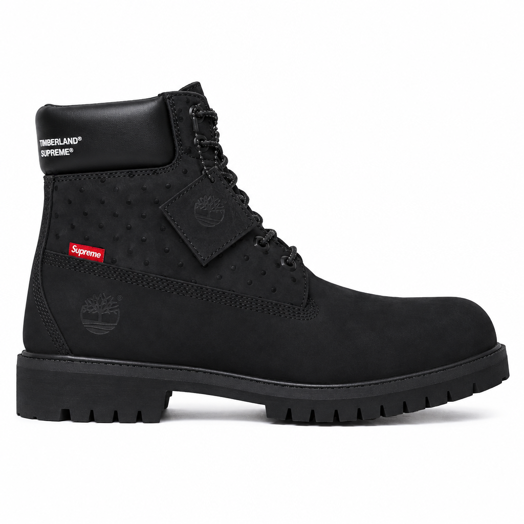 Supreme x Comme des Garcons x Timberland 6' Boot Black