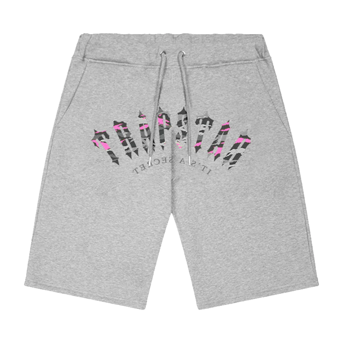 Trapstar Irongate Arch Camo Shorts - Grey/Pink
