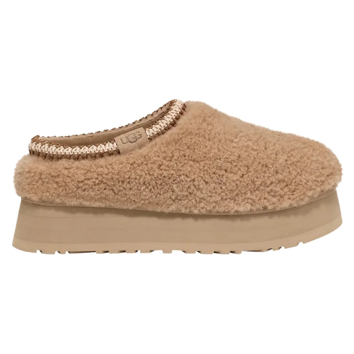 UGG Tazz Slipper Maxi Curly Sand (Women`s)