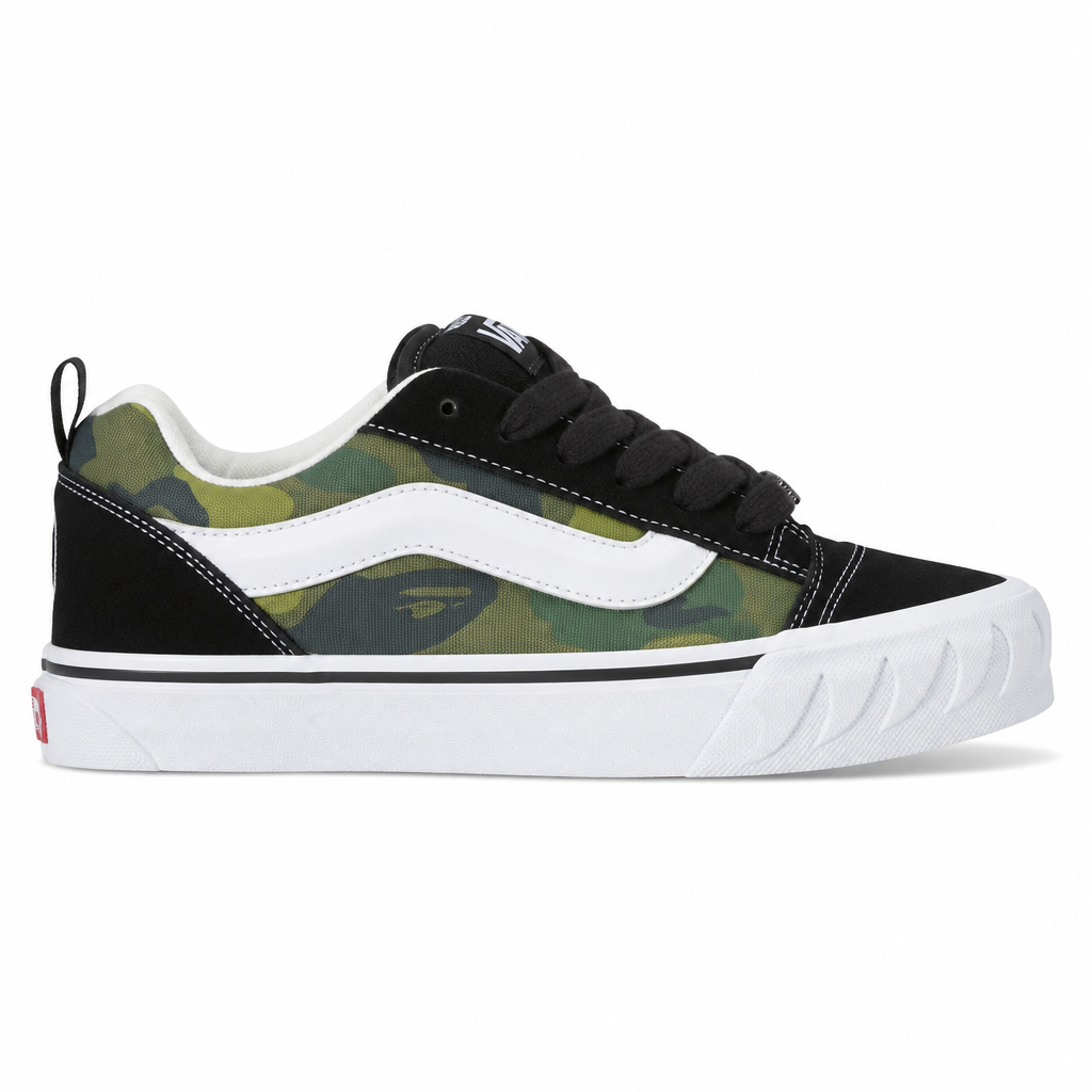 Vans Knu Skool Bape Camo Green