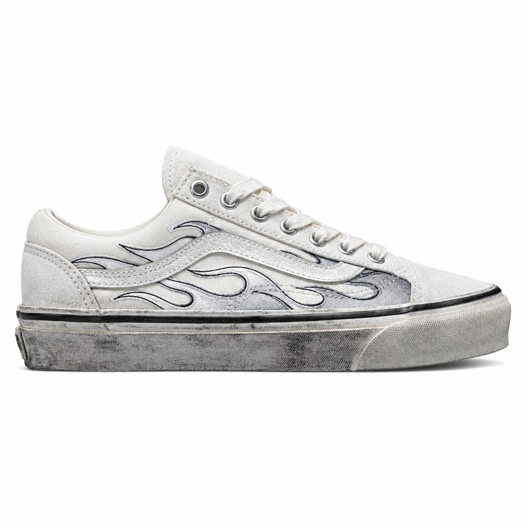 Vans LX Old Skool Archive Flame White
