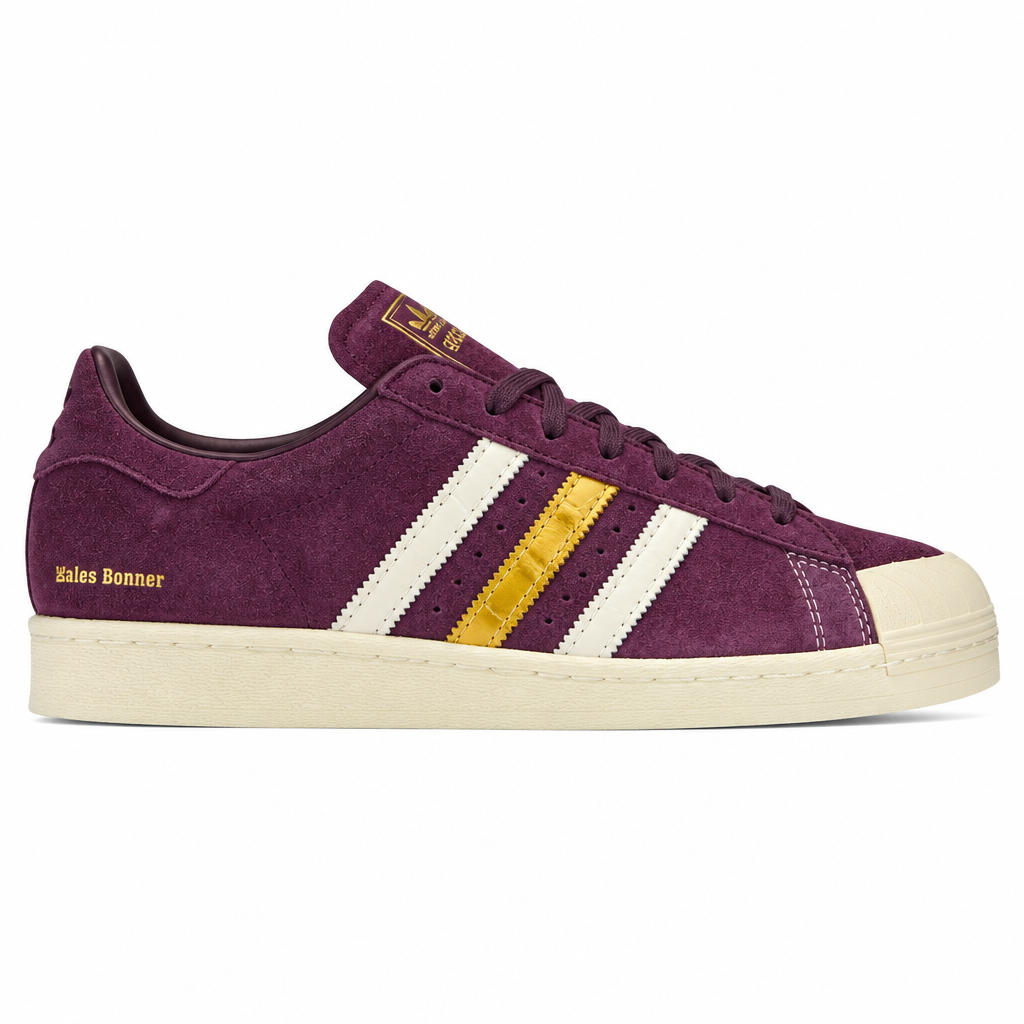 Wales Bonner x adidas Jabbar Low Maroon Oat