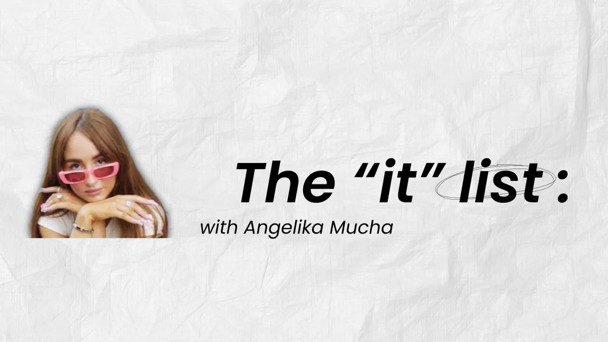 „IT” List Angeliki Muchy. Sprawdź 10 rzeczy które lubi najbardziej.