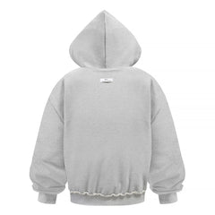 MSC DESIGN Grey Hoodie Zipper