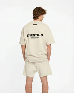 Fear of God Essentials Shorts Light Oatmeal