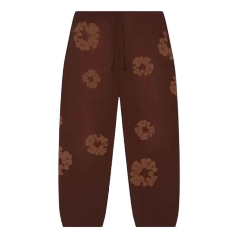 Denim Tears Mono Wreath Sweatpants Brown