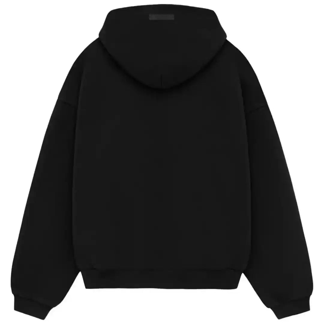 Fear of God Essentials Black Gold Fleece Hoodie