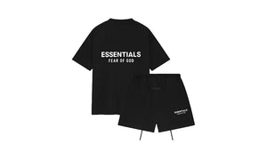 Fear Of God Essentials Jersey Set Black