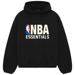 Fear of God Essentials NBA Long Set Black