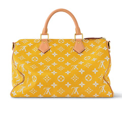 Louis Vuitton Speedy P9 Bandoulière 40 Jaune Mat