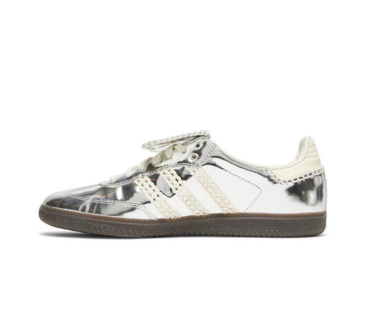 Wales Bonner x Samba Silver Metallic