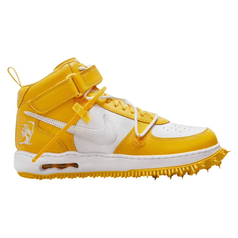 Off-White x Air Force 1 Mid SP Leather Varsity Maize