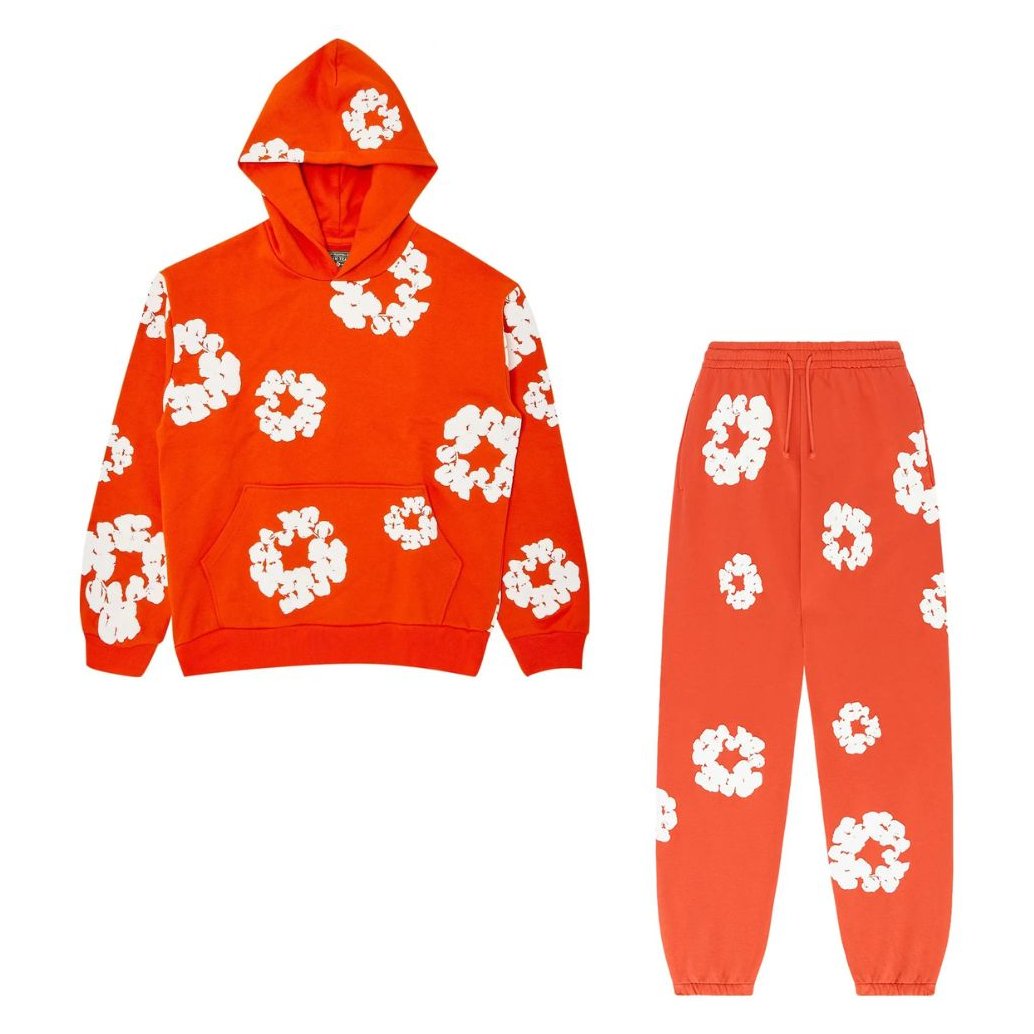 Denim Tears Cotton Wreath Set Orange