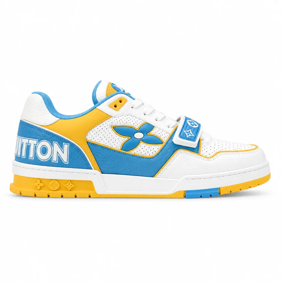 Louis Vuitton LV Trainer Yellow Blue
