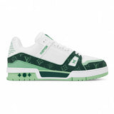 Louis Vuitton LV Trainer Monogram Denim Green