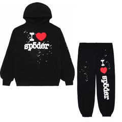 Sp5der I Heart SP5 Set Black Set
